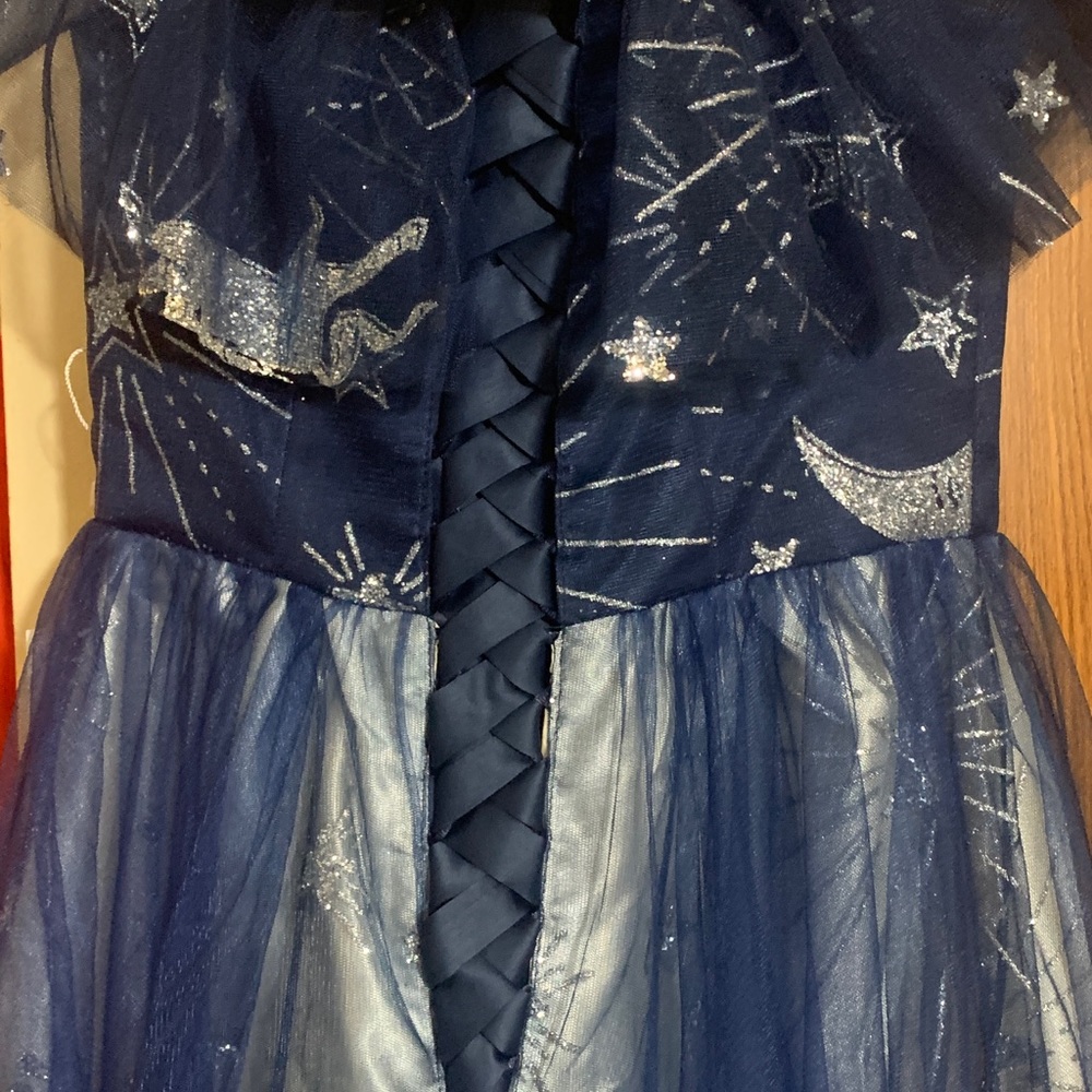 Elegance blue sparkly dress. Size large